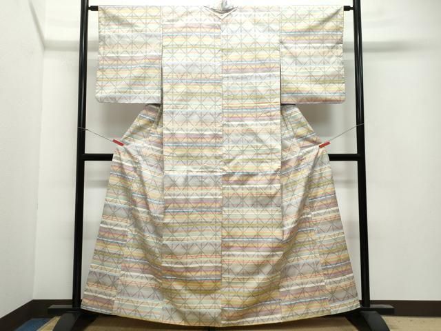 平和屋着物■極上　夏物　男性　本場大島紬　夏大島　100亀甲　総詰め　逸品　DZAB0356kh5 平和屋着物□極上 夏物 男性 本場大島紬 夏大島 100亀甲 総詰め 逸品