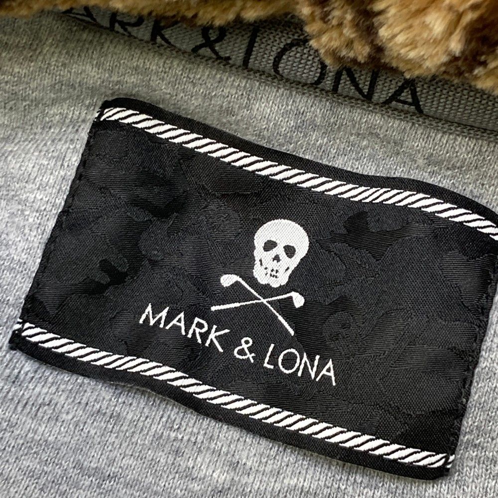 サイズ：M MARK&LONA マークアンドロナ ×Disney ボア切替 ジップ 