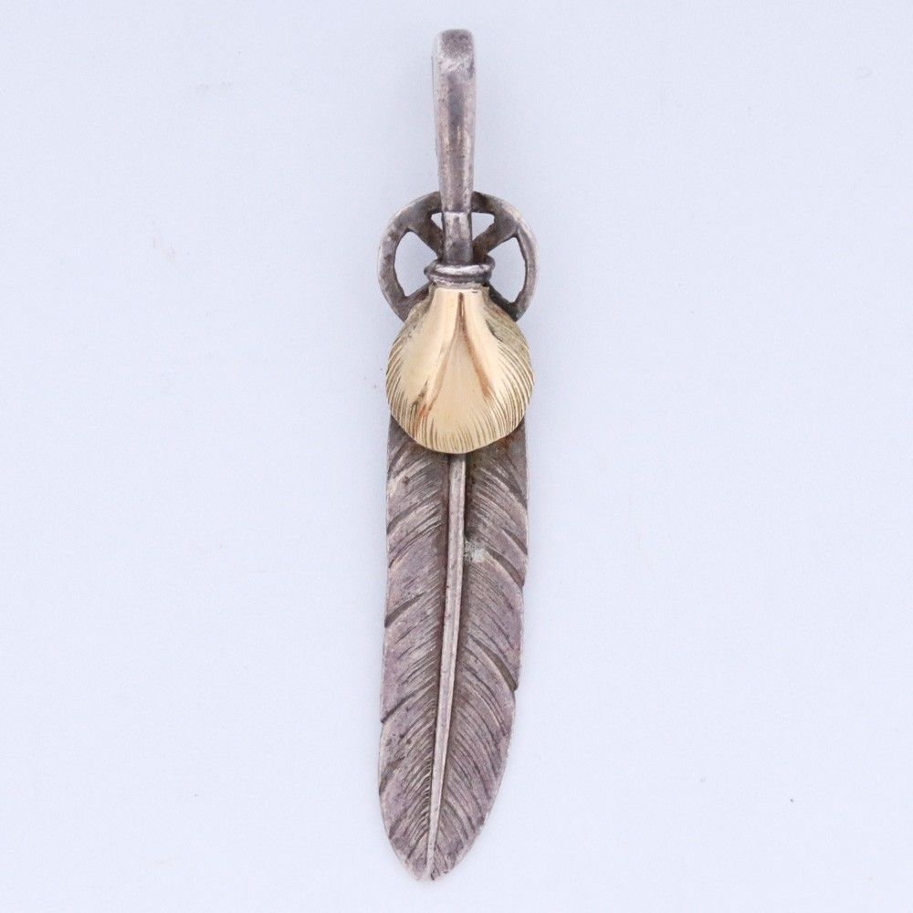 GORO'S ハートホイールフェザー M 中 シルバー ゴールド - メルカリ