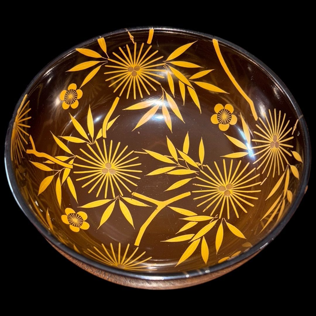 漆器 椀 5客セット【輪島溜塗り】菊花金蒔絵 漆器 椀 5客セット【輪島溜塗り】菊花金蒔絵 未使用品 美品 豪華
