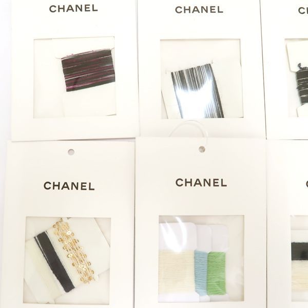 CHANEL 衣類用 糸 替え糸 10点まとめ売り セット 2019～2021 手芸 