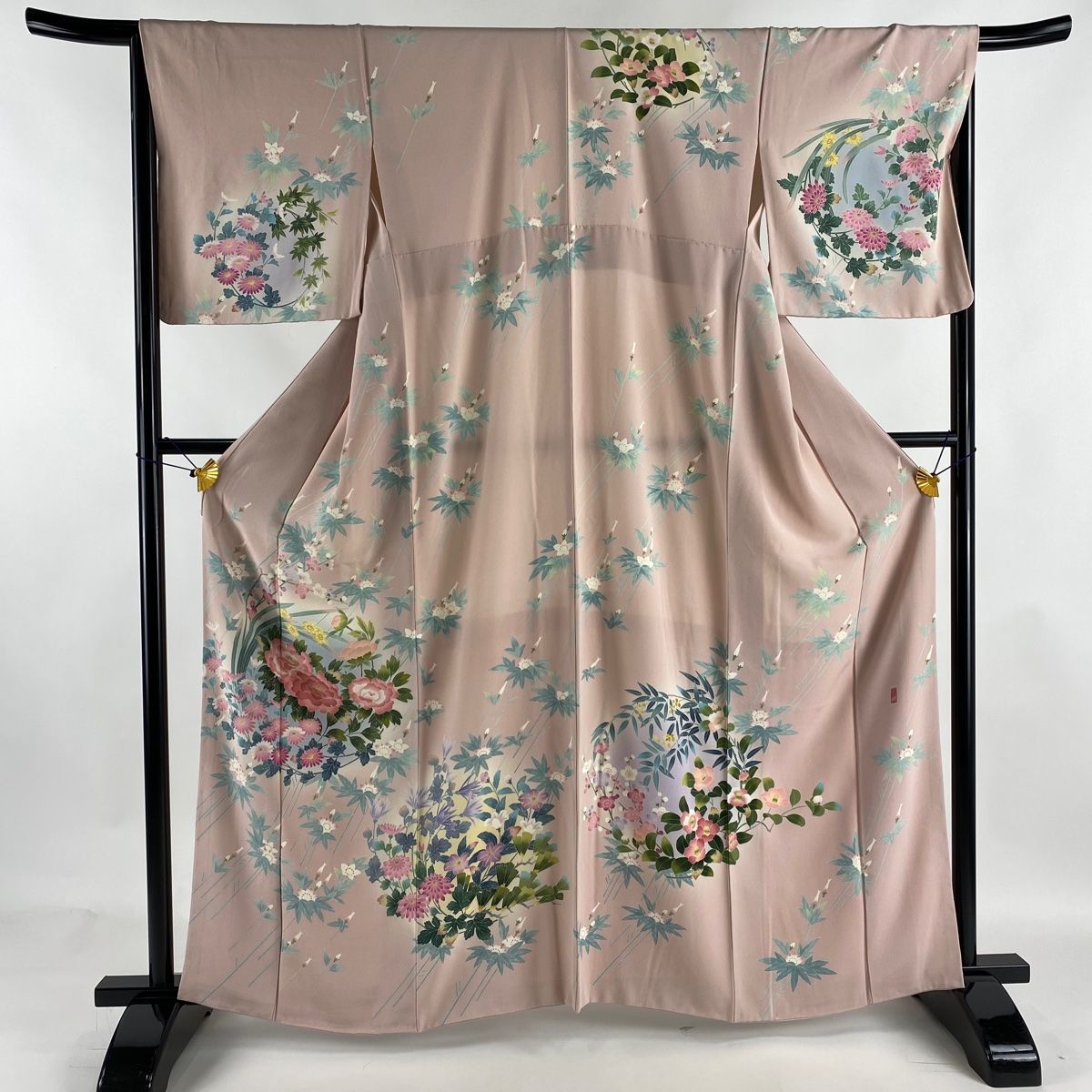 訪問着 美品 逸品 身丈162cm 裄丈63cm 正絹