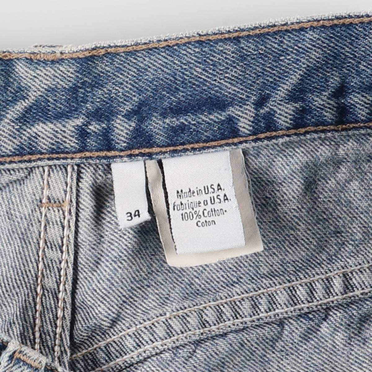 古着 90 00年代 カルバンクライン Calvin klein テーパードデニムパンツ メンズw32相当 ヴィンテージ eaa545001 KIN-KAAI_COM