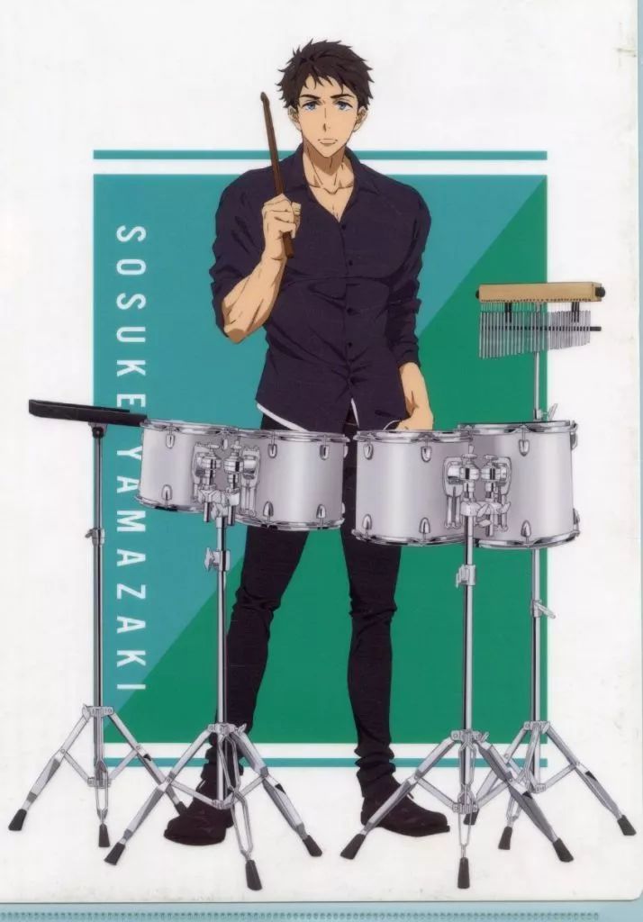 中古】クリアファイル 山崎宗介 「Free! シリーズ・オーケストラ