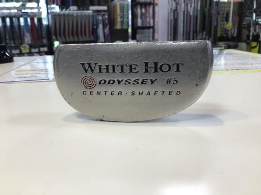 オデッセイ WHITE HOT 5 CENTER SHAFTED 33インチ パター PT スチール フレックスその他 メンズ 男性用 右利き 右用 Cランク ゴルフクラブ