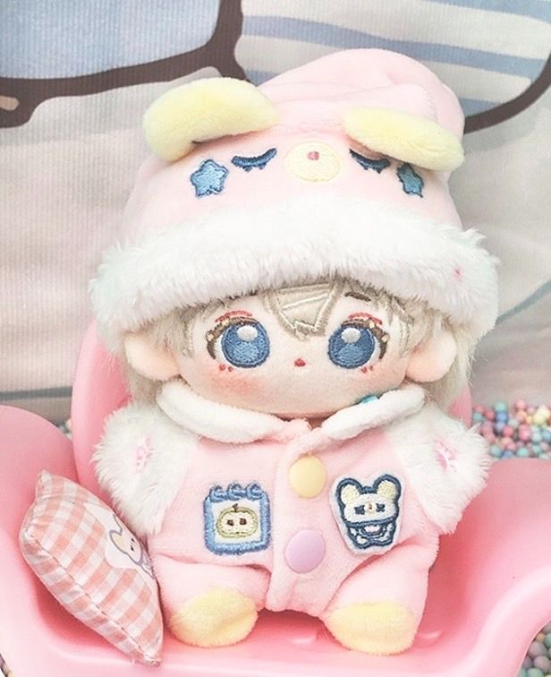 ⟡裏地付き⟡ 着ぐるみ ぬい服 ピンクのひつじさん ピンク 10cm.20cm】ピンク ゆめかわ ひつじ パジャマ 着ぐるみ ぬい服