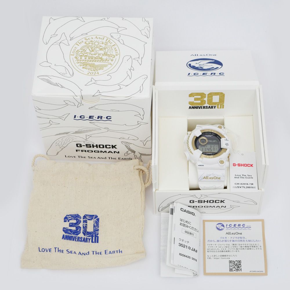 名東】カシオ G-SHOCK フロッグマン GW-8201K-7JR ICERC Japan