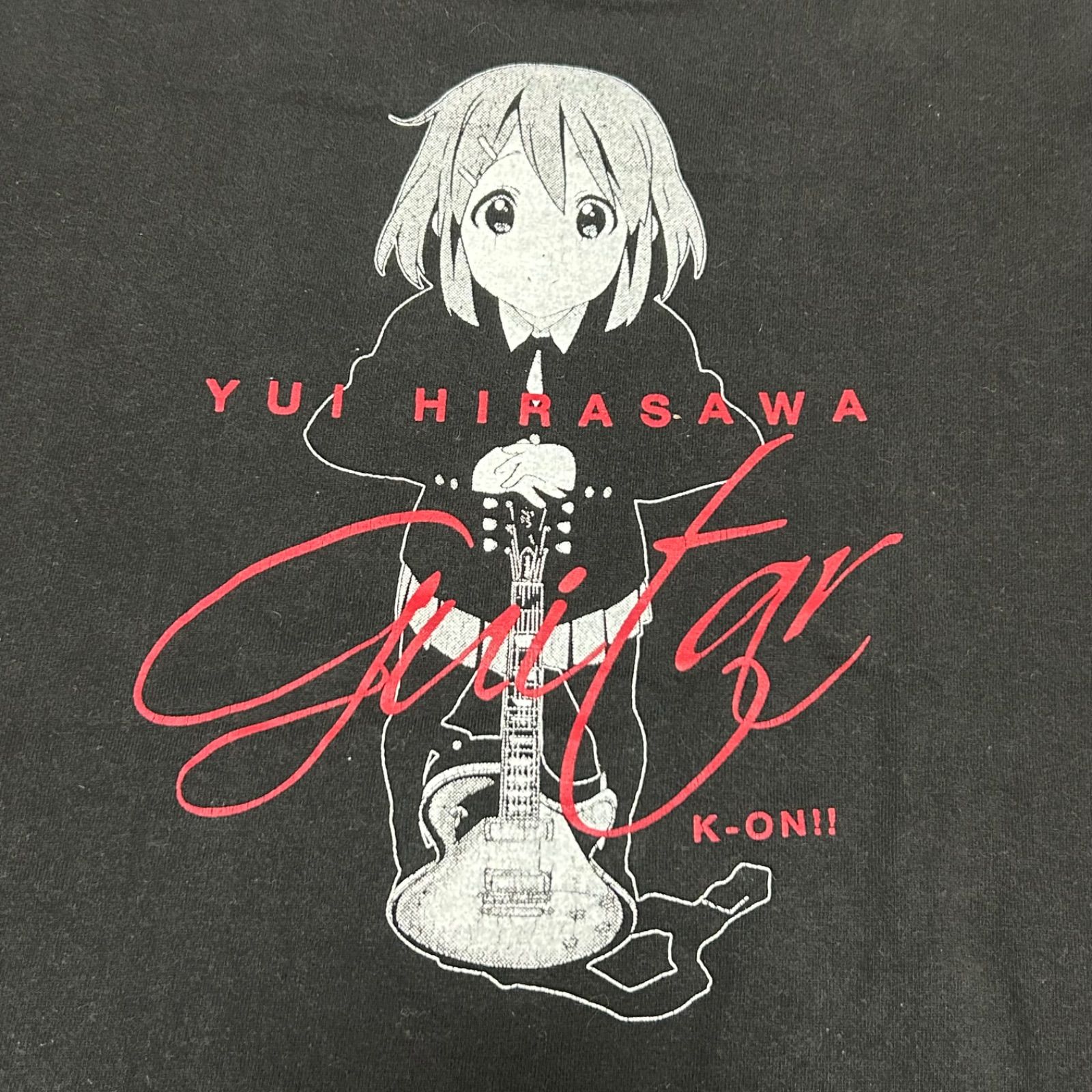 けいおん! 平沢唯 tシャツ ギター 放課後ティータイム ギータ M 希少