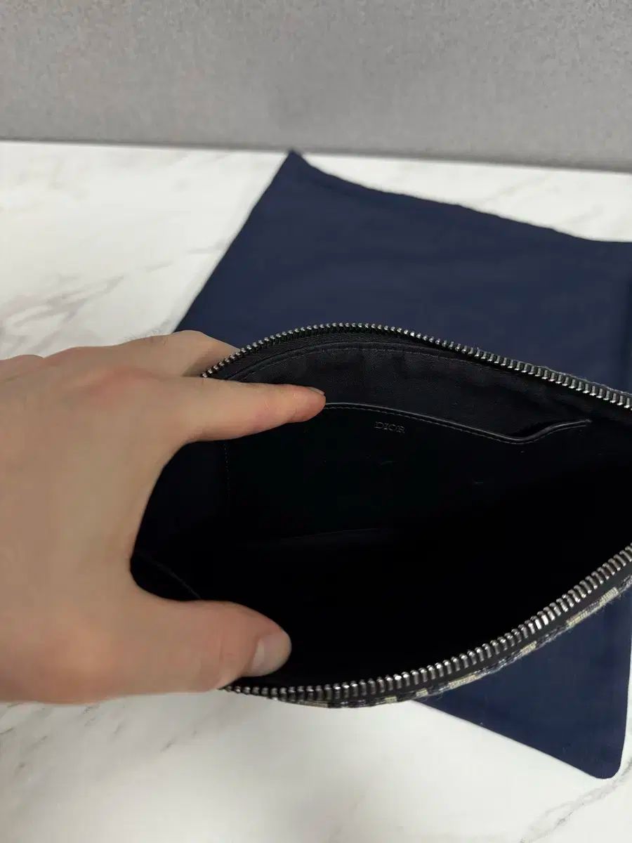 Christian Dior クラッチバッグ ネイビー 【公式通販】