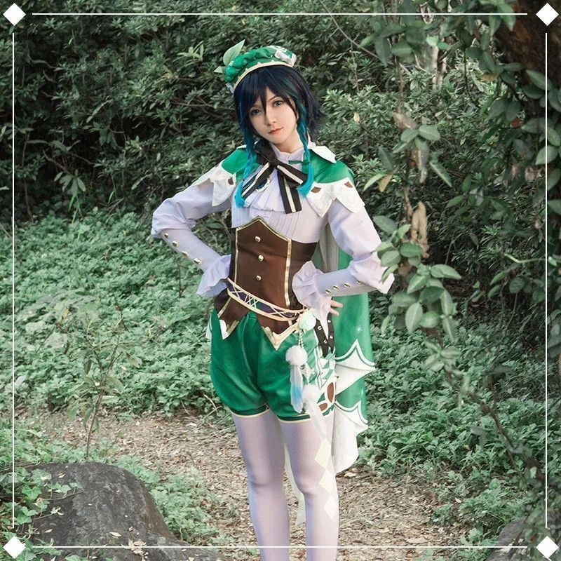 原神 モンド 風神(ふうじん) バルバトス ウェンティ コスプレ