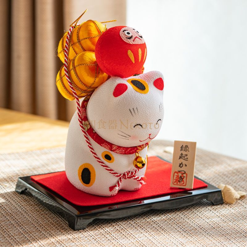 縁起物　招き猫 日本製 縁起かつぎ 招き猫 置物 開店祝い おしゃれ まねきねこ