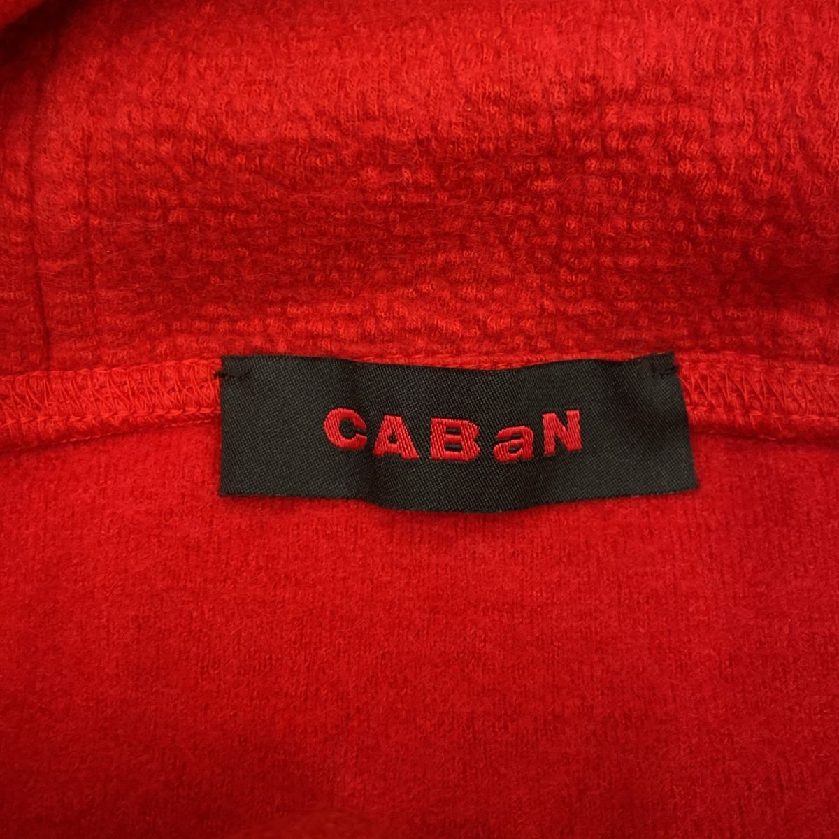 CABaN キャバン 24SS ウールコットンダブルフェイス プルオーバー  