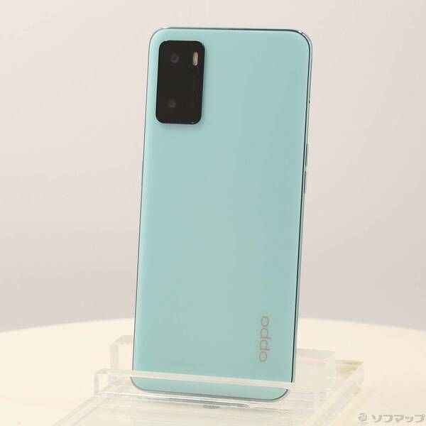スマートフォン/携帯電話 OPPO SIMフリースマートフォン A55S 5G グリーン