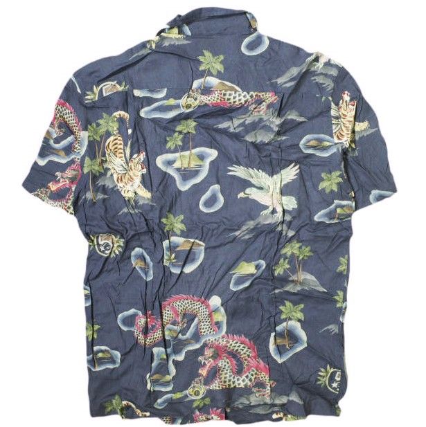 RRL ダブルアールエル TROPICAL PRINT HAWAIIAN SHIRTS 百虎