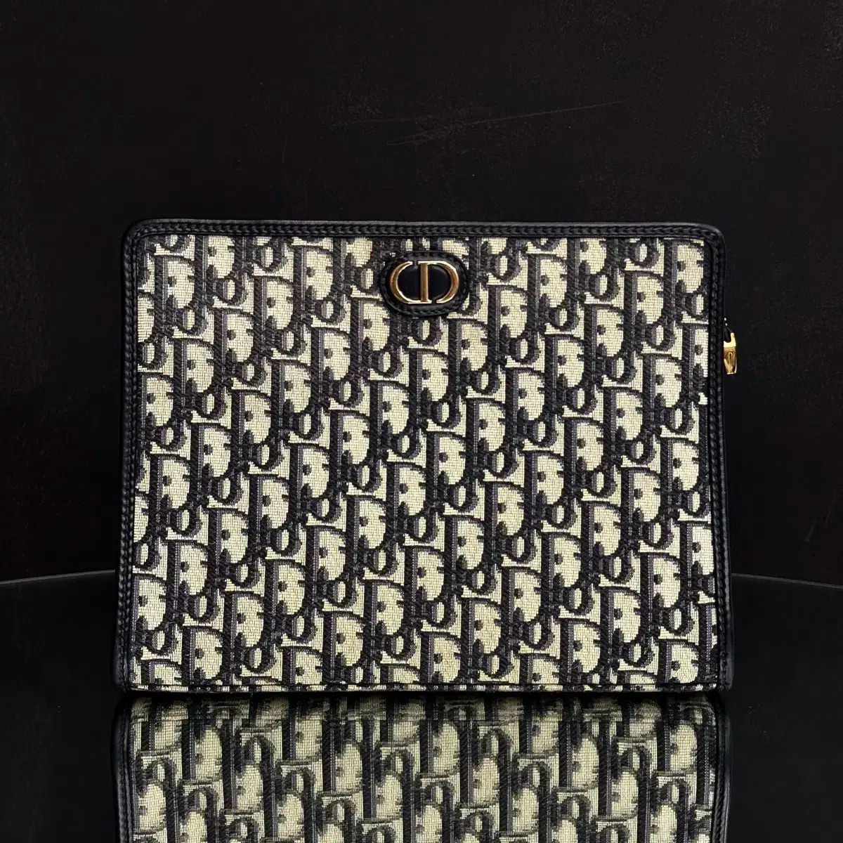 正規品 Dior ディオール オブリーク モンテーニュ 30 Dea ポーチ