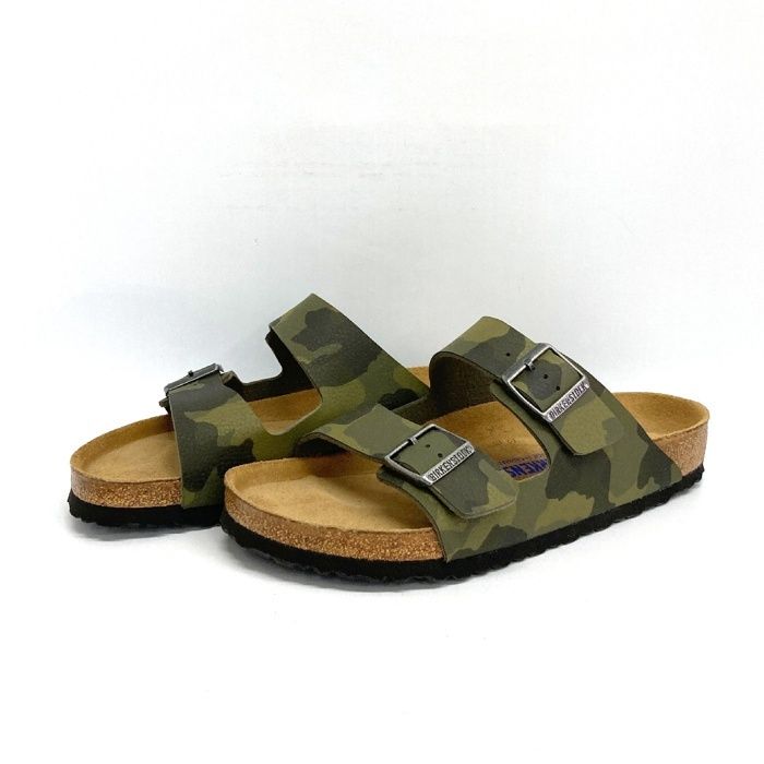 BIRKENSTOCK ビルケンシュトック アリゾナ サンダル 迷彩  カーキ size28cm