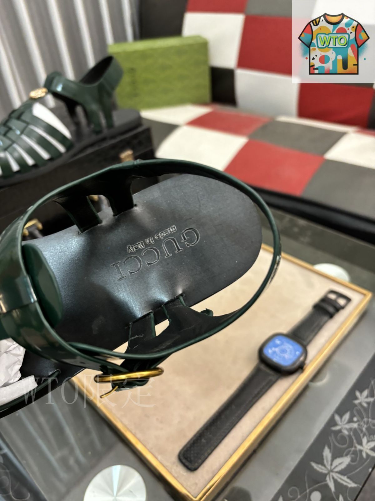 GUCCI グッチ サンダル08-TK27 - メルカリ