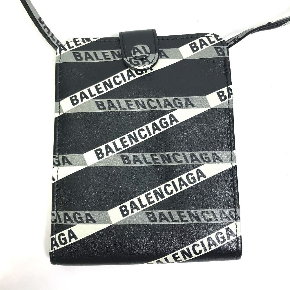 【美品 BALENCIAGA】ショルダーウォレット エクスプローラ 541567 BALENCIAGA 541567 Pouch Pochette Wallet Explorer Shoulder