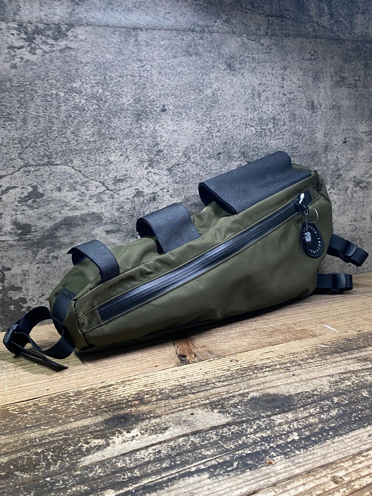 FAIRWEATHER】FRAME BAG HALF(CORDURA/LEOPARD) | Humhumhug