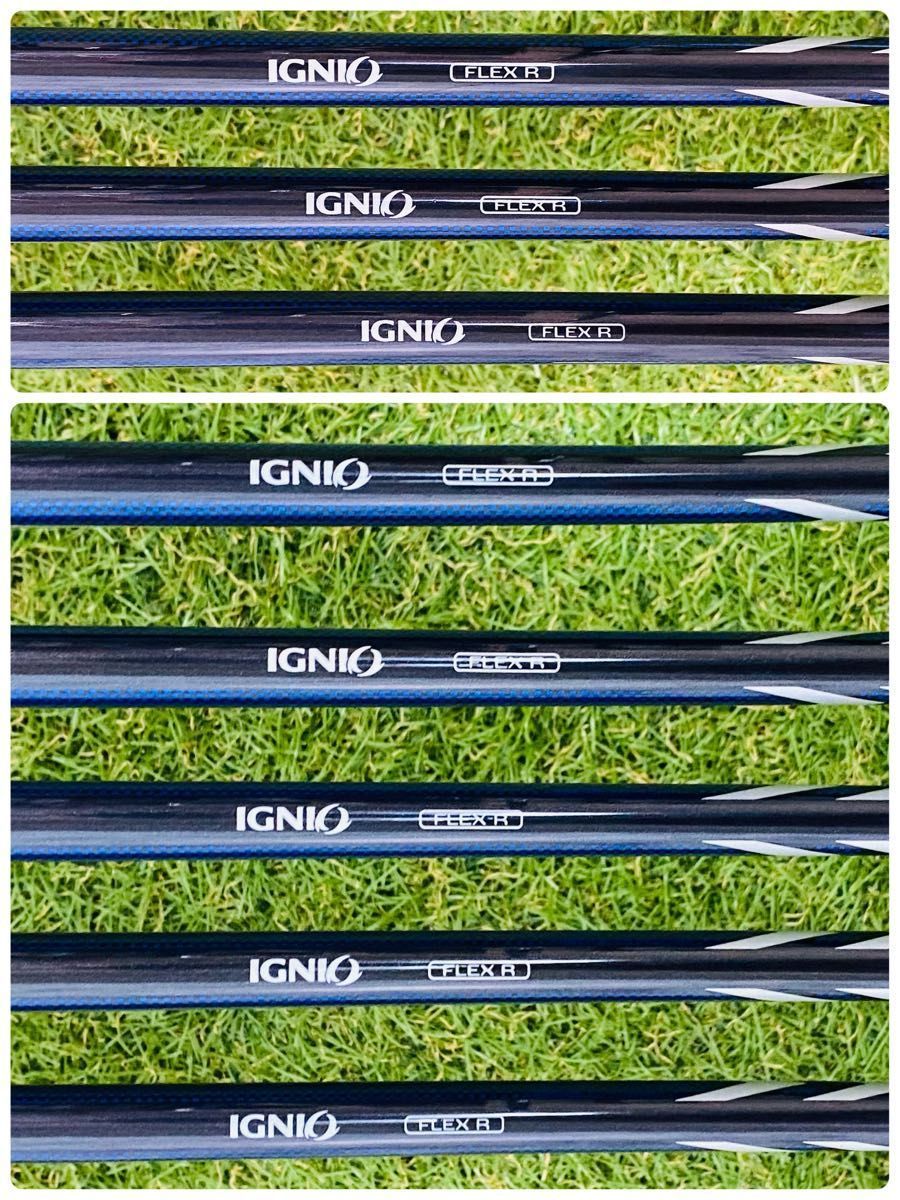 良品】初心者推奨 イグニオ メンズゴルフセット 9本 R かんたん