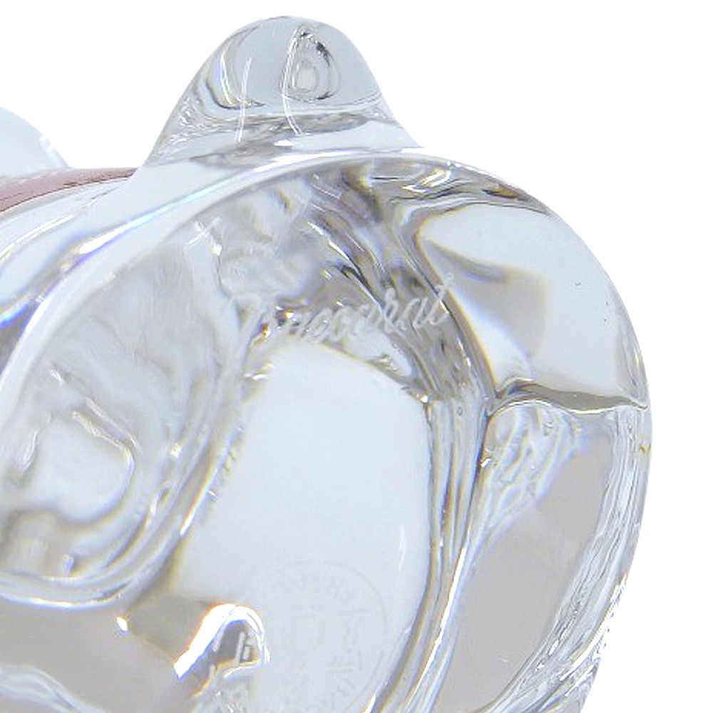 本物保証】 箱付 超美品 バカラ BACCARAT 置物 クリスタル うさぎ