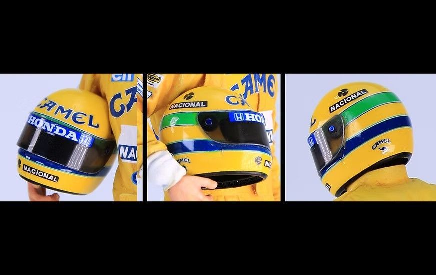 ZoomOn Z189 1/12 アイルトン・セナ ヘルメット (マルボロ デカール