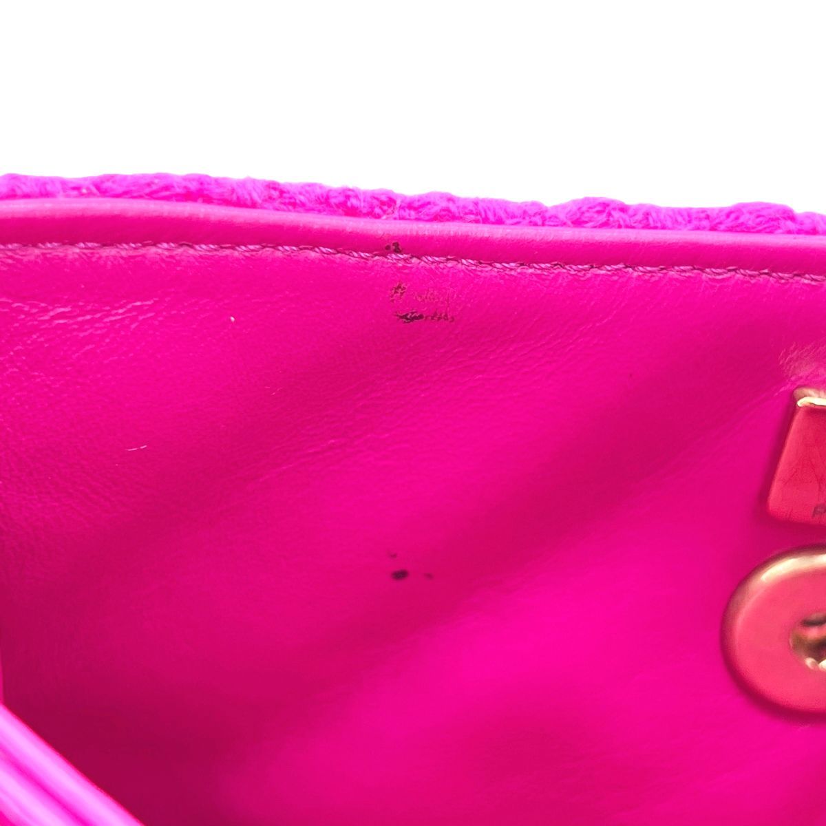 ミニフラップバッグ チェーンショルダー