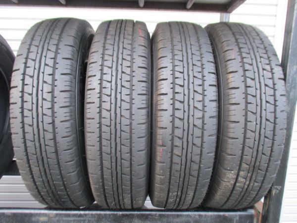 195/80R15 107/105L LT ダンロップ ENASAVE VAN01 2022年製 4本 送料込 T38710315インボイス領収書発行可能