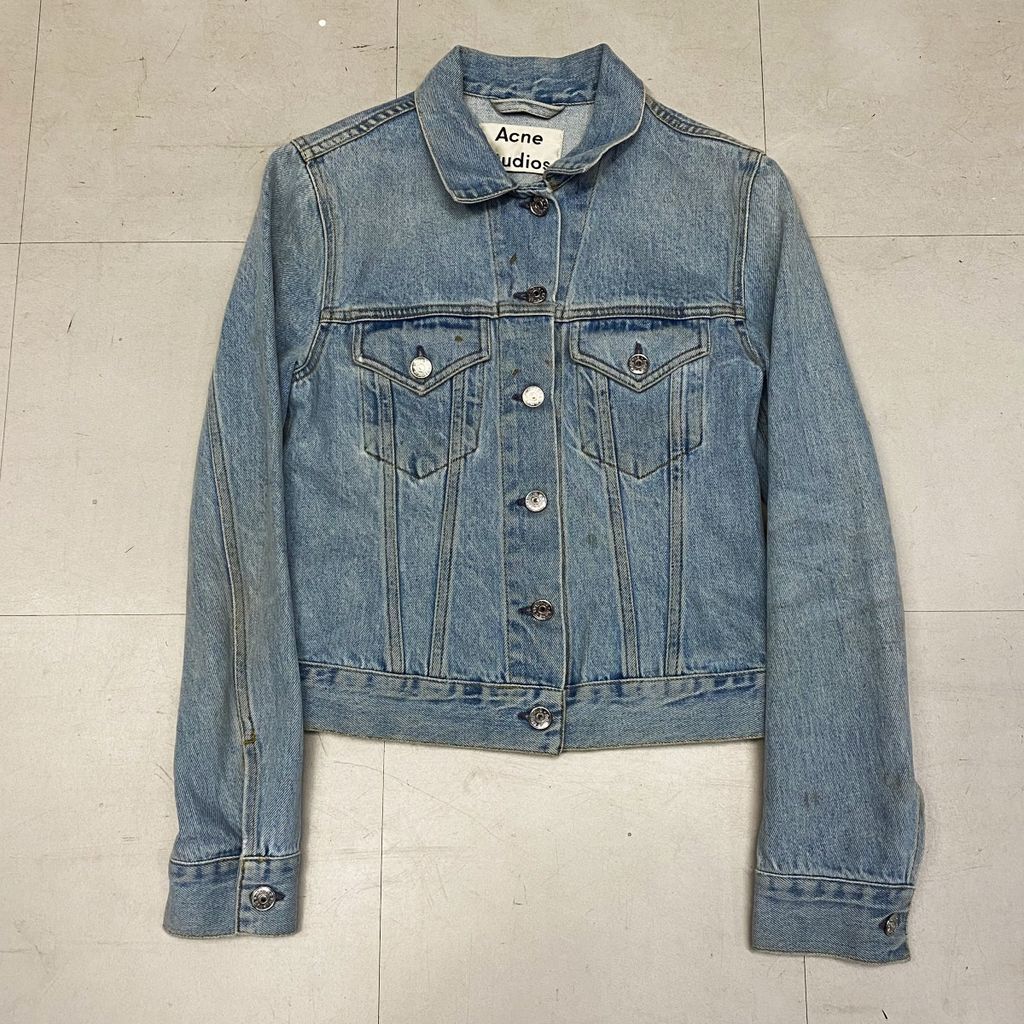 Acne Studios アクネストゥディオズ 16SS Denim Jacket デニムジャケット ライトブルー size 34 中目黒A05