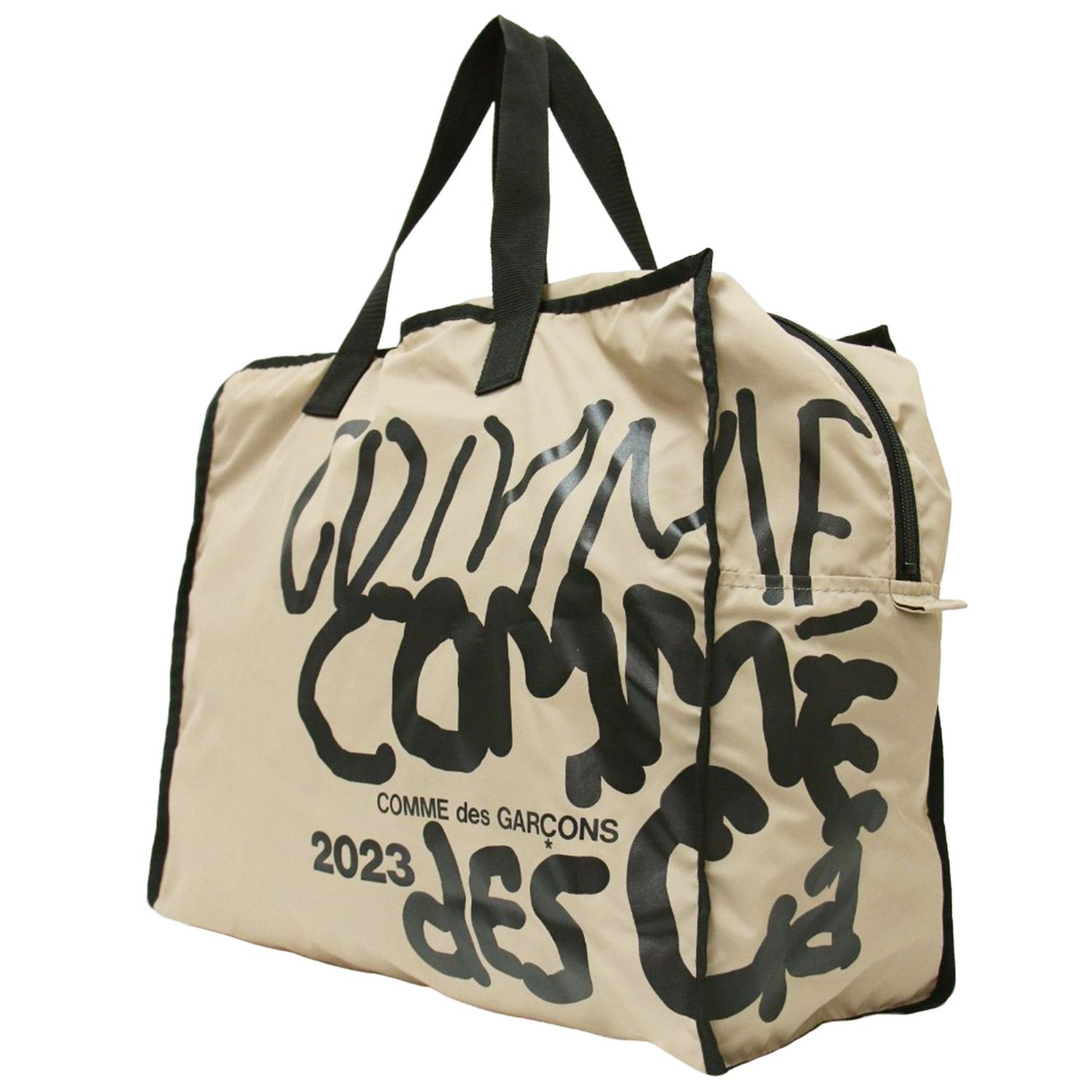 COMME des GARÇONS トートバッグ ベージュ コムデギャルソン COMME des GARCONS x グッチ GUCCI TOTE BAG