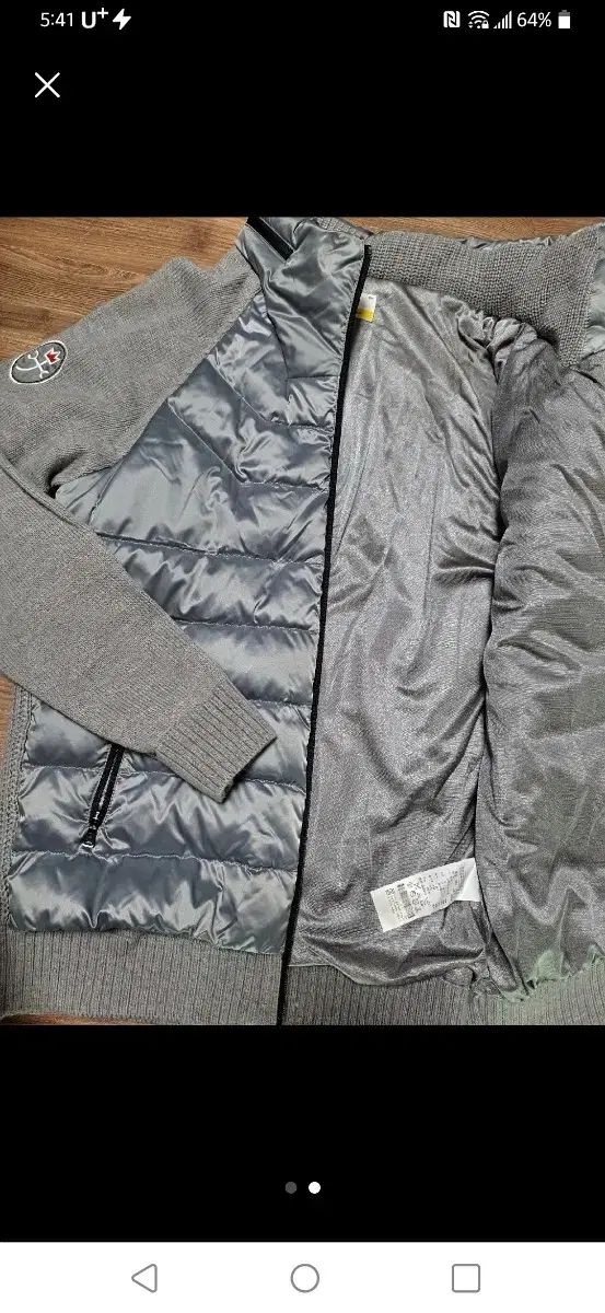 -カステルバジャック ダウン防風ニット 100 状態良好