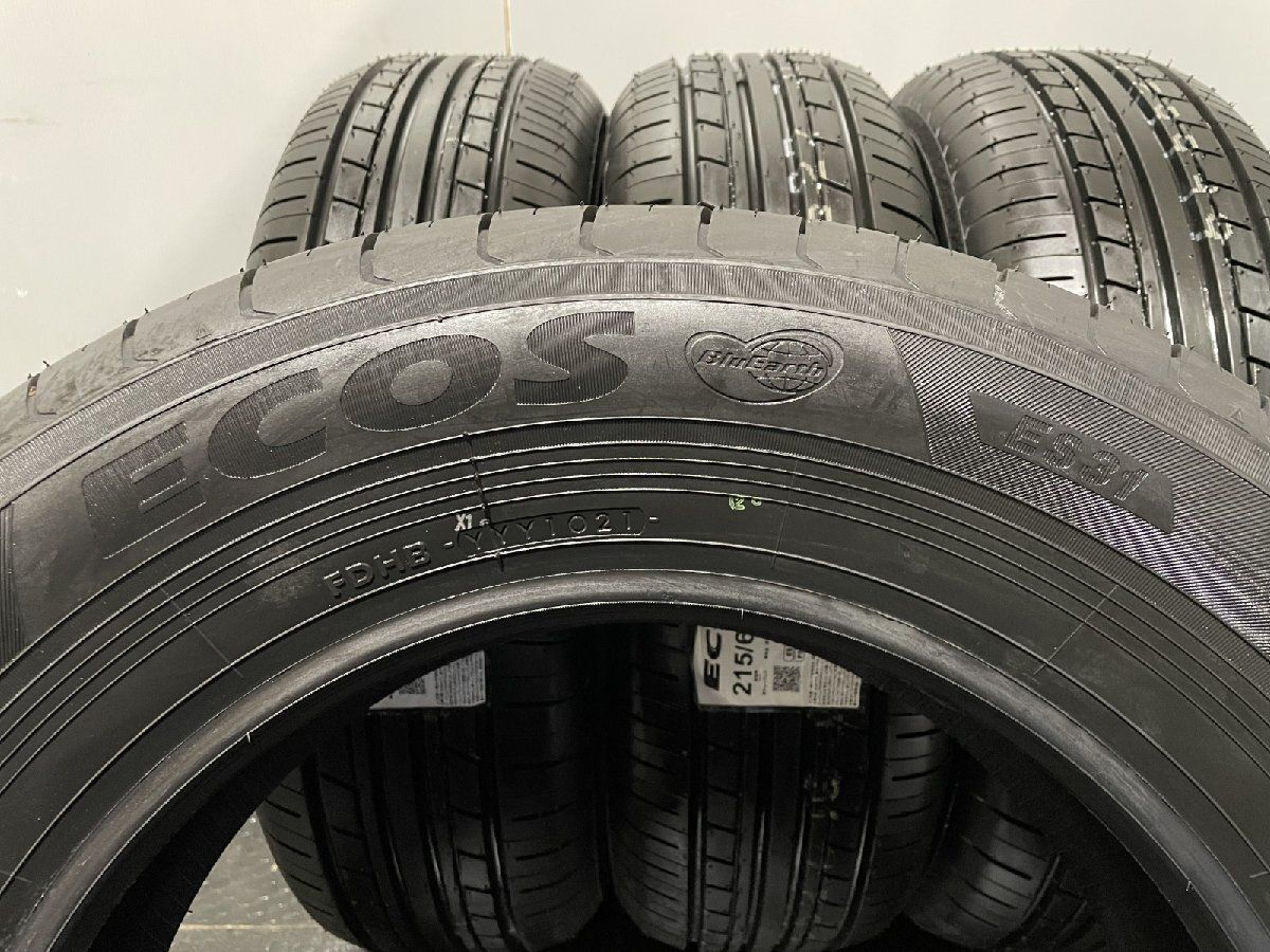 新品 YOKOHAMA ECOS ES31 215/65R16 16インチ 夏タイヤ 4本 21年製