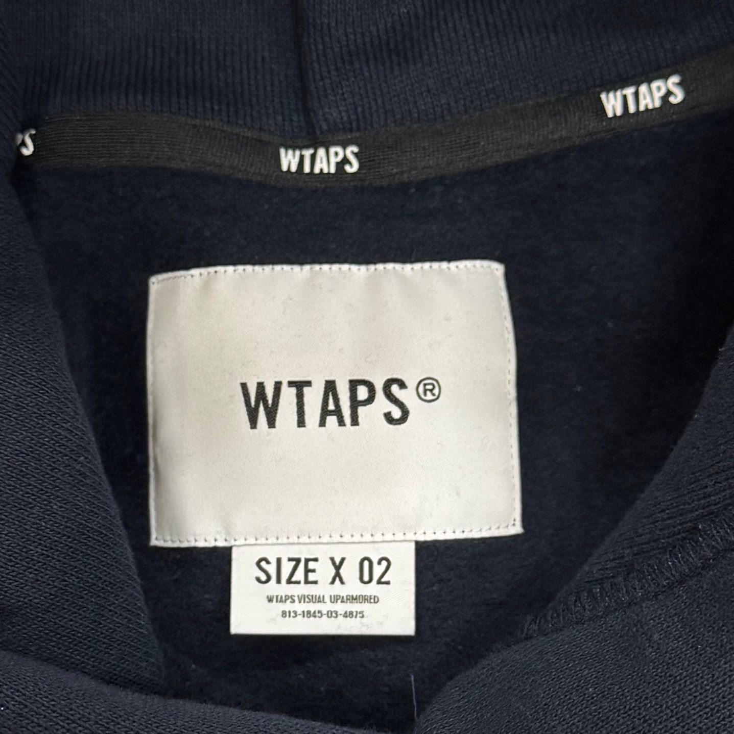 未使用品 WTAPS 24AW ACADEMY HOODY アカデミーロゴフーディー プル 
