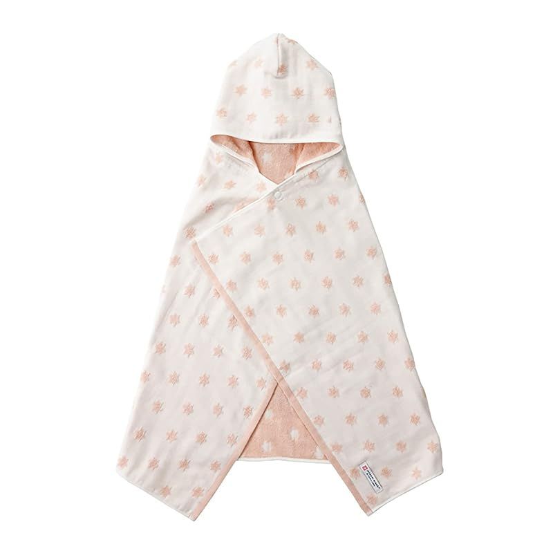 スタイレム瀧定大阪 Stylem Takisada-Osaka 今治タオル 今治謹製 ベビーギフト ギフトセット 2点 フード付きバスポンチョ ×1 60×100cm スタイ ×1 20×23cm First towel ファーストタオル ピンク ベ