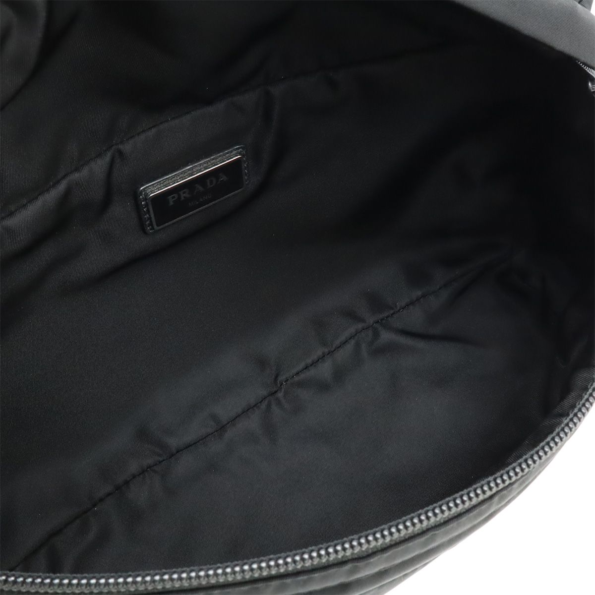 【極美品】PRADA　ウエストポーチ　2VL008 斜め掛け　ナイロン　黒 楽天市場】プラダ PRADA 2VL008 ボディバッグ ウエストバッグ