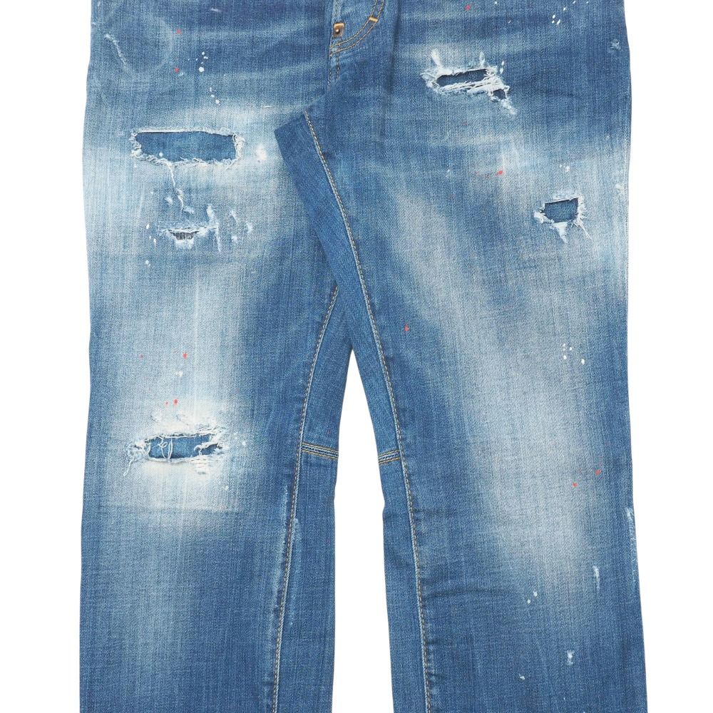 DSQUARED2 デニムパンツ 46 Dsquared2 ディースクエアード デニム パンツ 46 ブルー メンズ