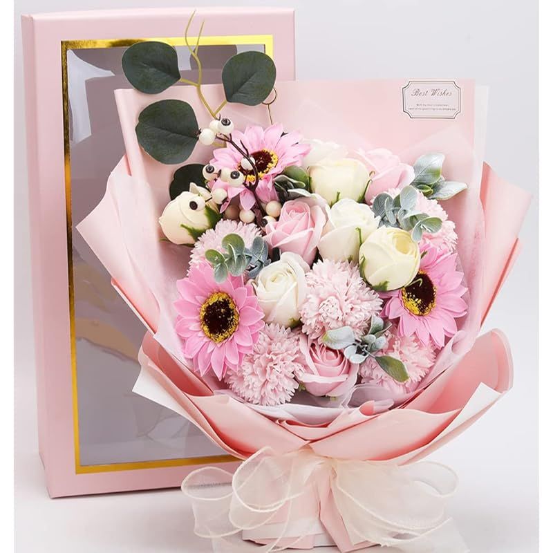 ソープフラワー薔薇 お誕生日 ・記念日 プレゼント 花束 614GDwR4W2L._AC_UL210_SR210,