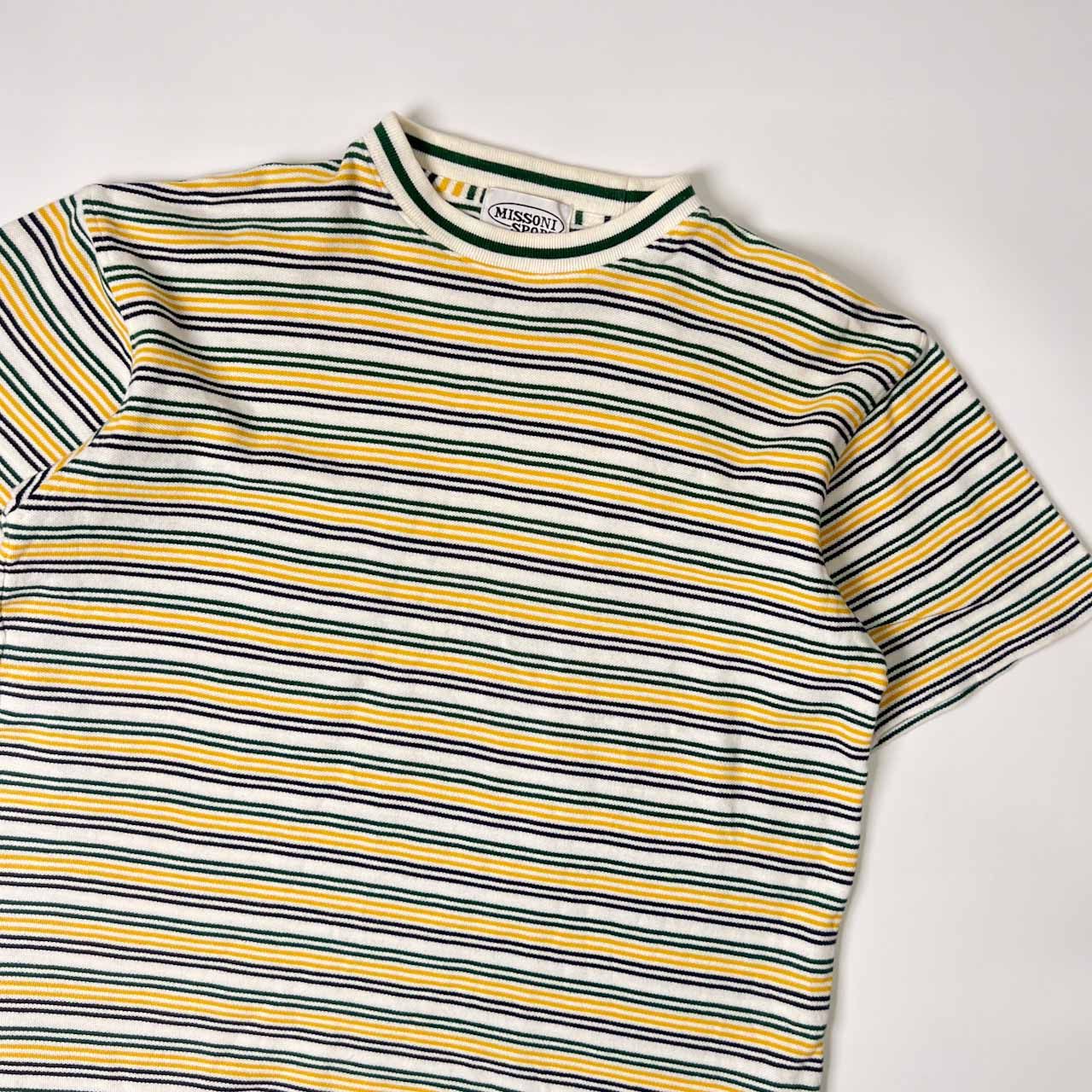 MISSONI SPORT ミッソーニスポーツ ボーダー 半袖 Tシャツ M/マルチ