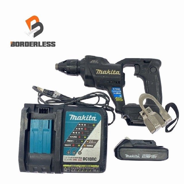 品 makita マキタ 18V 充電式スクリュードライバー FS600D バッテリ1個 18V 2.0Ah 充電器付 コードレス ボード用