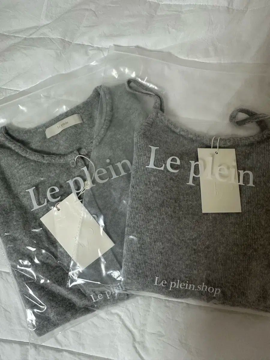 Le Plein ソフィー ニット グレー