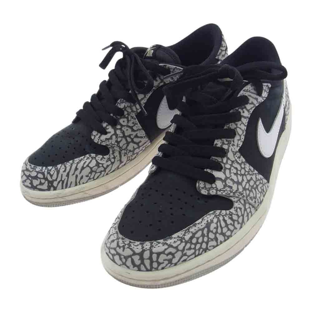 NIKE ナイキ スニーカー CZ0790-001 Air Jordan 1 Retro Low OG Black ...