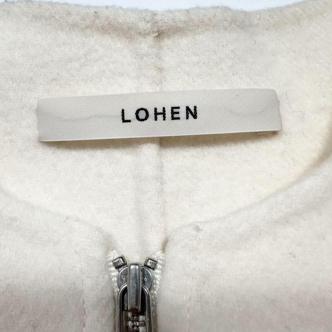 LOHEN ローヘン バックフォルムリバージップブルゾンコート