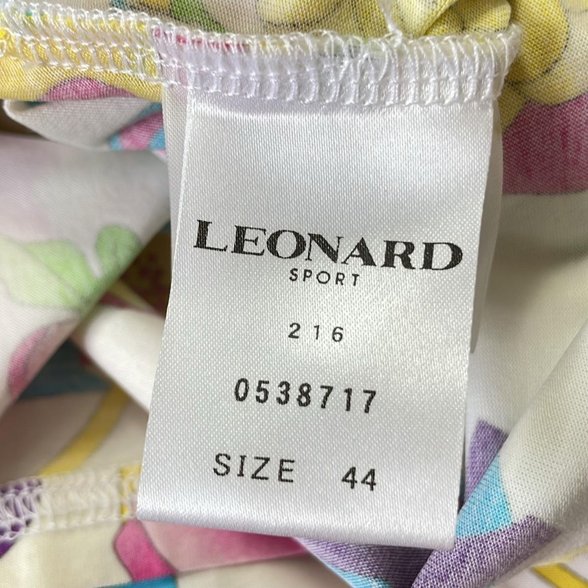 LEONARD SPORT(レオナールスポーツ) 半袖カットソー サイズ44 L