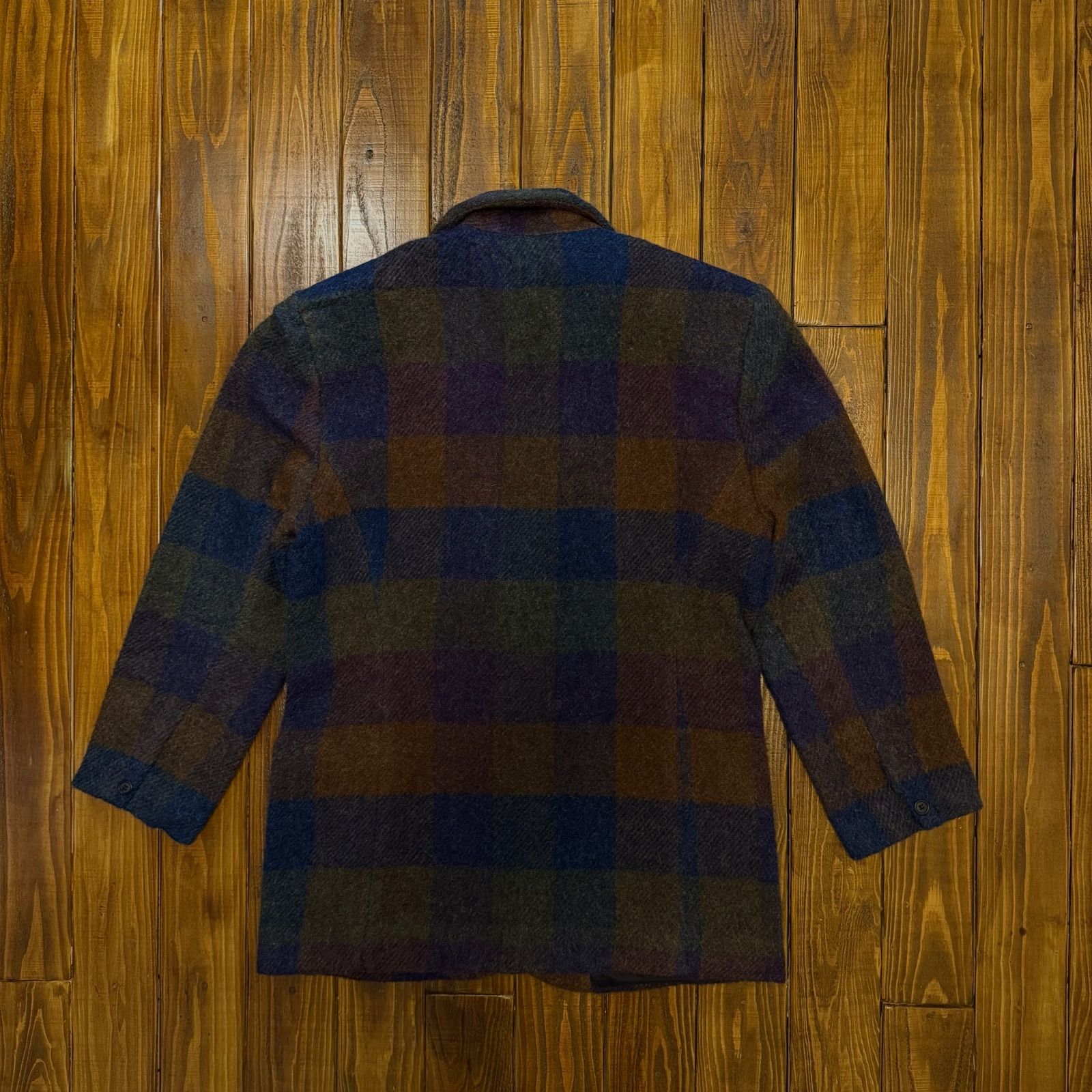 USA製【Woolrich ウールリッチ】チェック柄モヘア混テーラード 