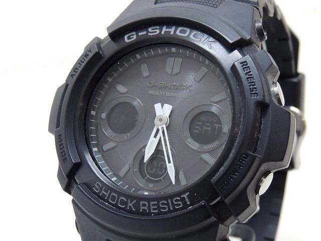 箱付きCASIO G-SHOCK AWG-M100B - 通販 - gofukuyasan.com