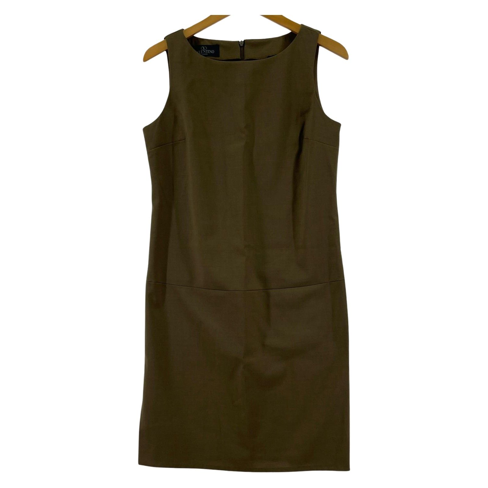 Valentino ヴァレンチノ ノースリーブワンピース sizeS42/カーキ
