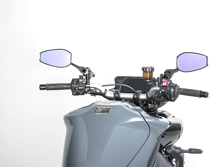 タナックス (TANAX) バイクミラー ナポレオン シャークミラー7