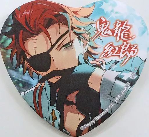 中古】バッジ・ピンズ 鬼龍紅郎 「とるパカ! あんさんぶるスターズ