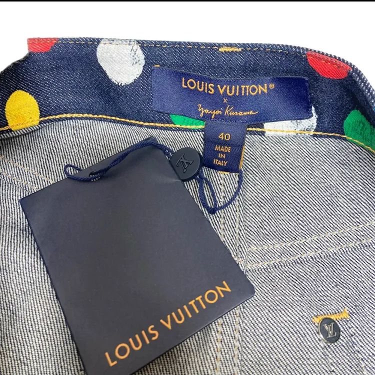 LOUIS VUITTON LV×YK 草間彌生コラボ ドット デニムショーツ ショート