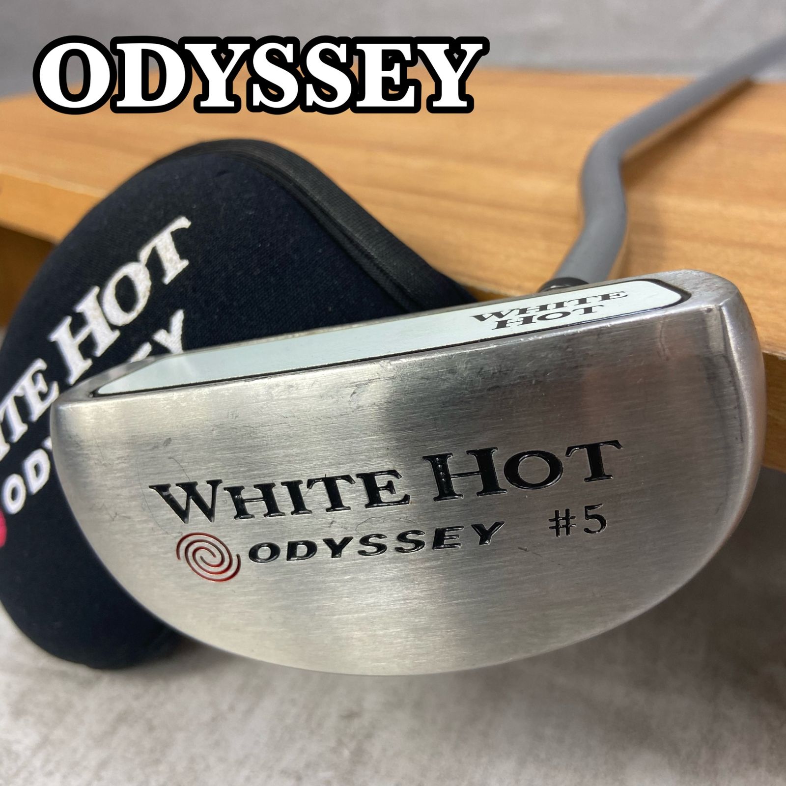 ODYSSEY オデッセイ WHITE HOT ♯5 ホワイトホット 4ドット レディースゴルフパター スチール 右利き用 ヘッドカバー - メルカリ